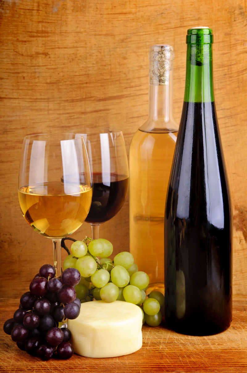 葡萄美酒奶酪