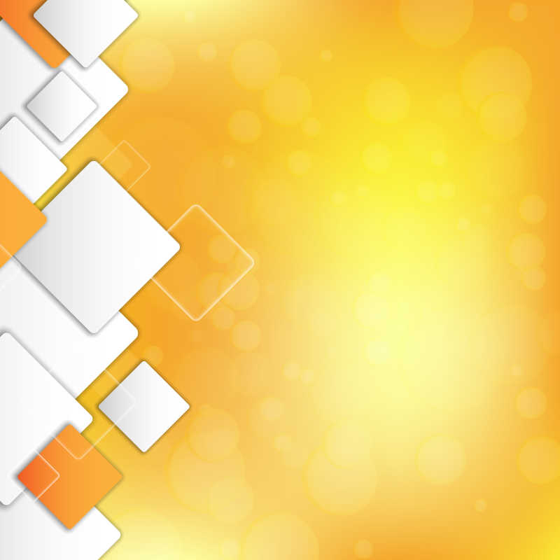 白色和黄色的矢量图模板