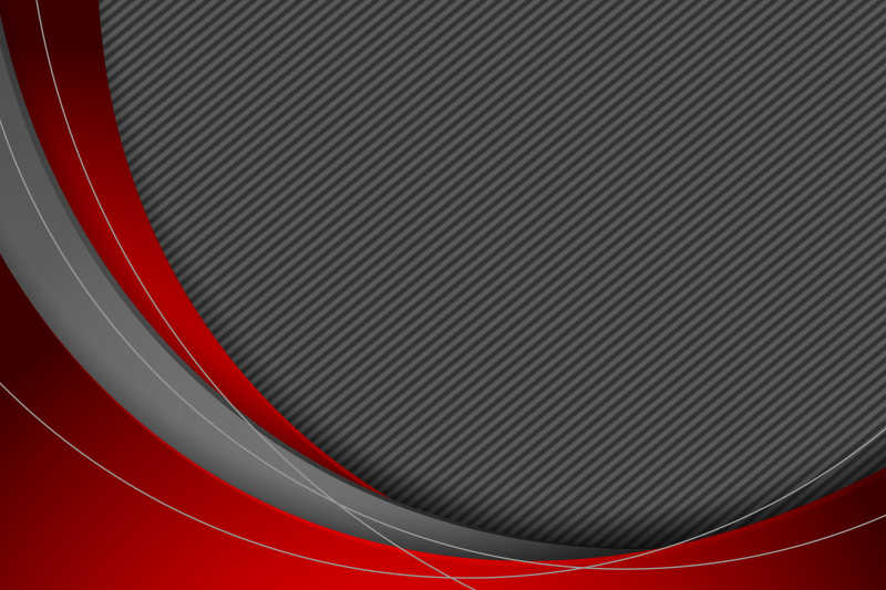 非常具有美感的红黑色矢量图