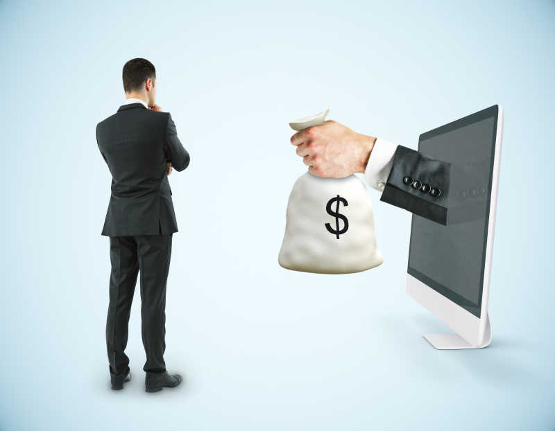 金融业务网络交易概念