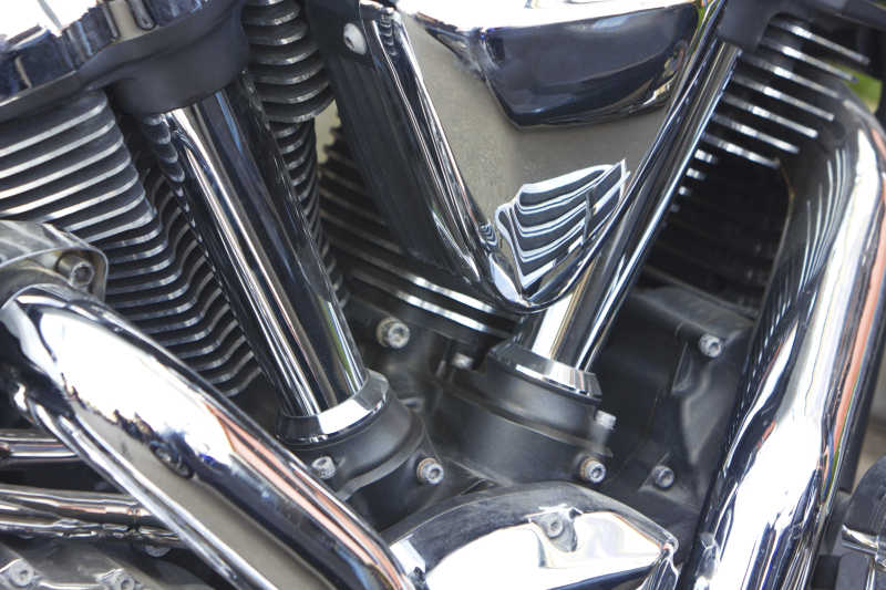 闪亮摩托车发动机