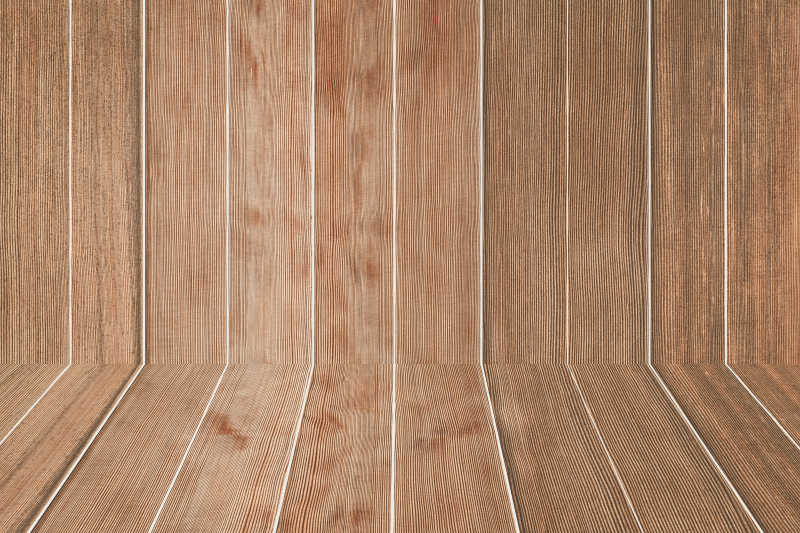 棕色条纹木墙地板无缝背景