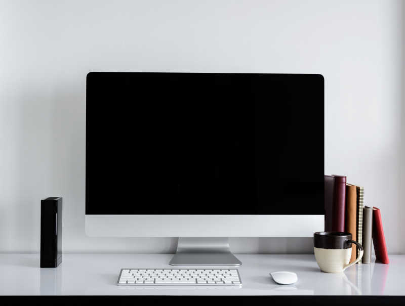 桌面办公区域Imac