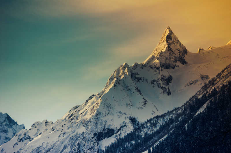 雪山景色