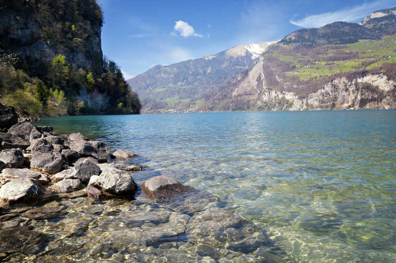 瑞士翡翠湖水