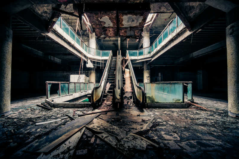 破坏与废弃建筑的戏剧观