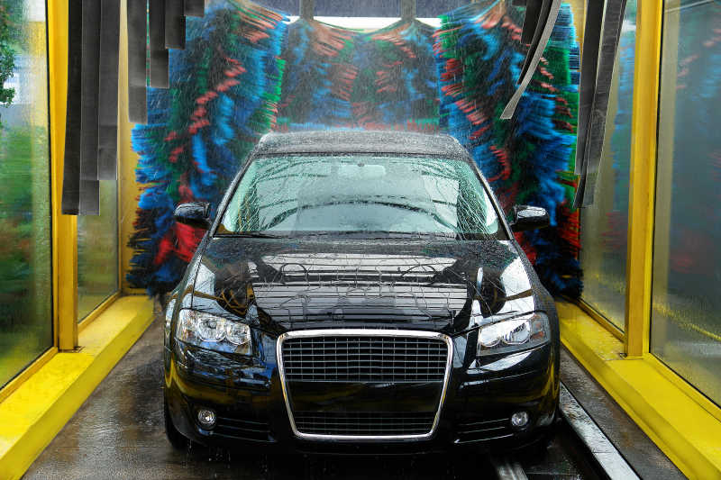 高级的全自动洗车