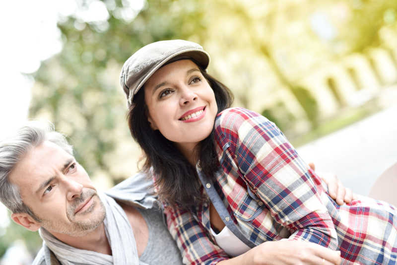 城里的两个游客