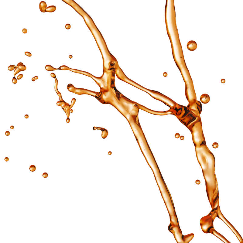 可乐飞溅在半空是的画面