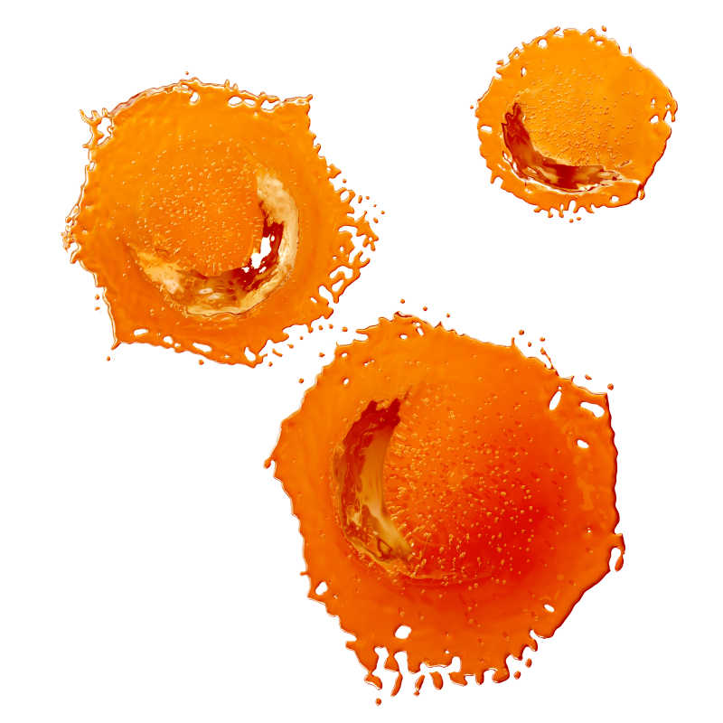 液体飞溅的静止画面