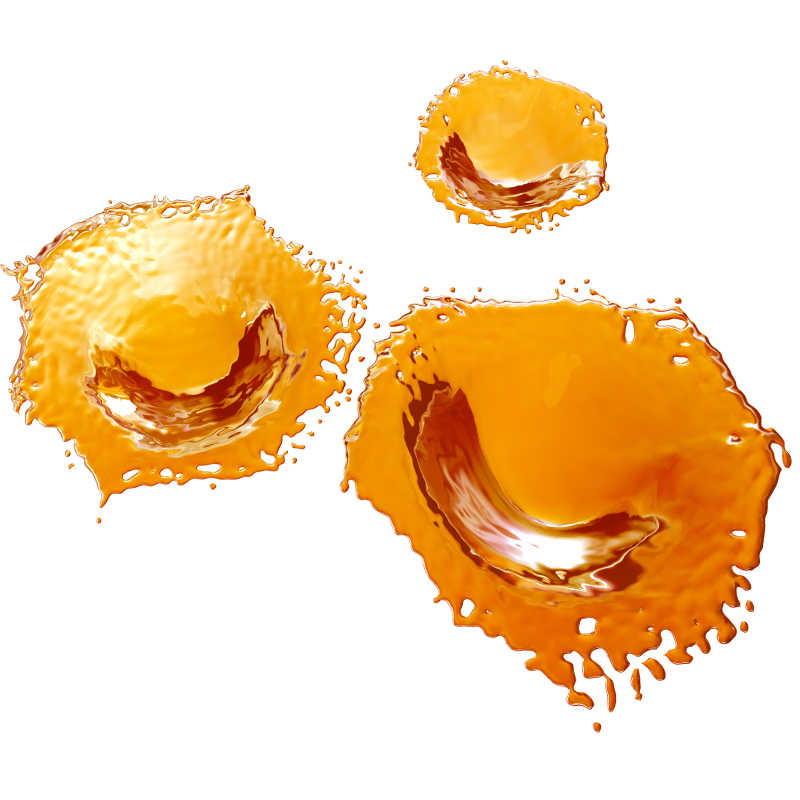 液体飞溅的三个样子