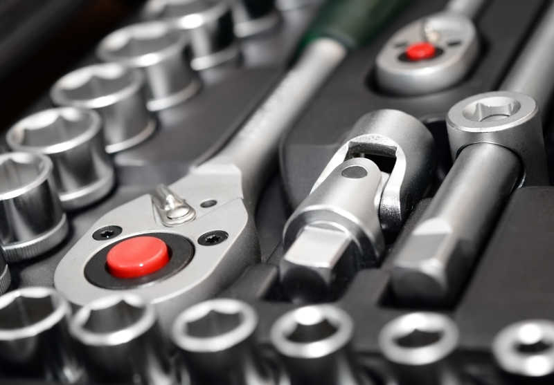 工具盒里的工具