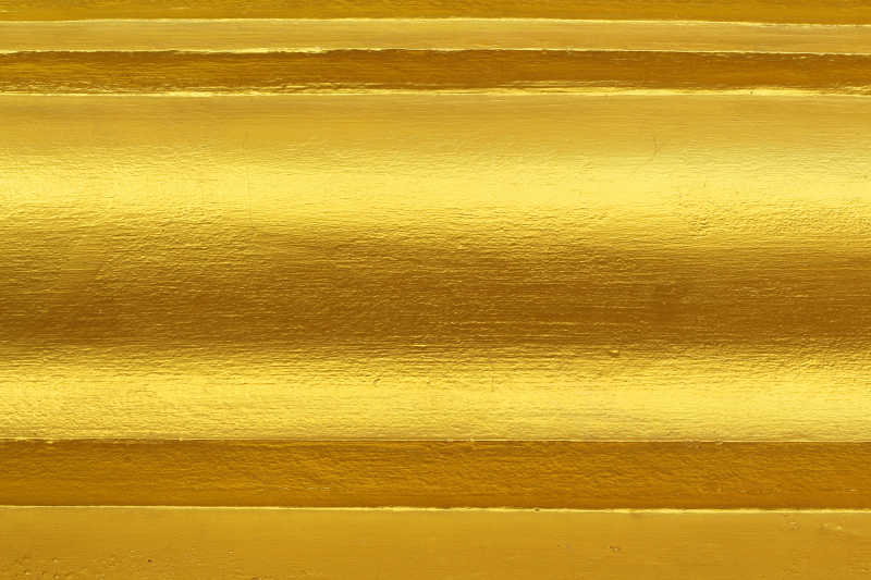 金黄色纹理背景的特写