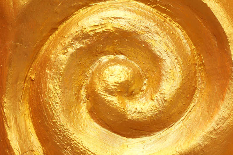 金色圆圈纹理背景