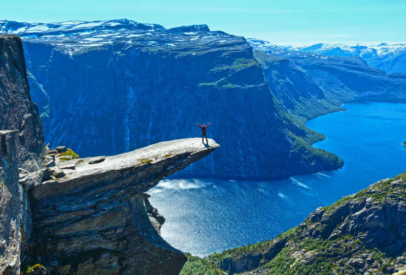 挪威大自然独特风景
