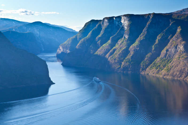 挪威自然风景