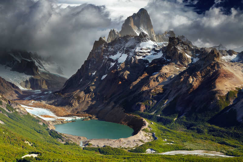 阿根廷自然山河风景