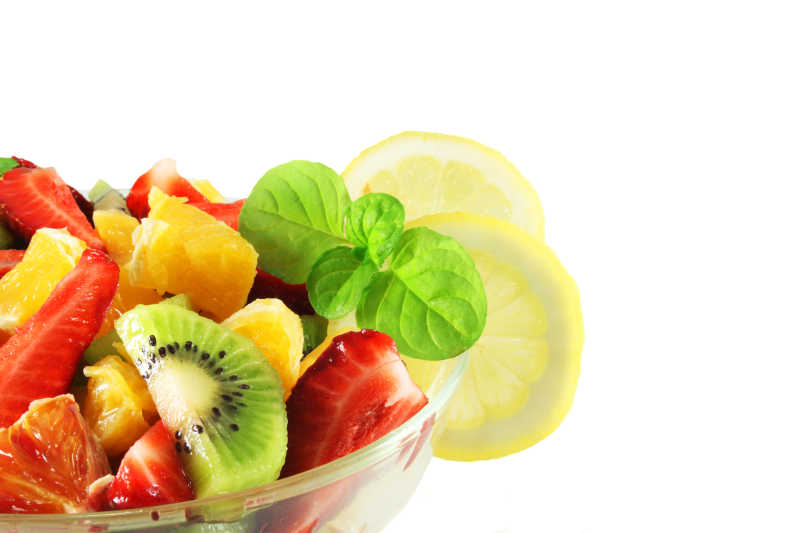 新鲜的水果沙拉