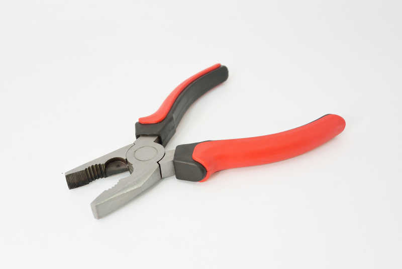 红柄橡胶柄钳具