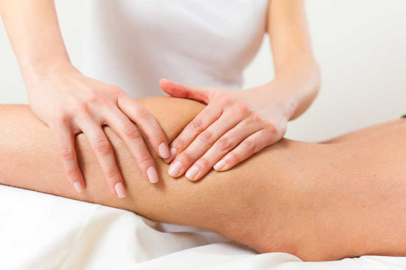 腿部物理按摩理疗