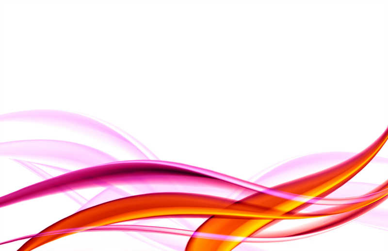 红色曲线波背景