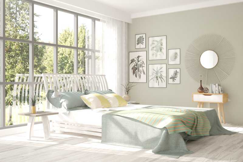 白色的卧室装修设计