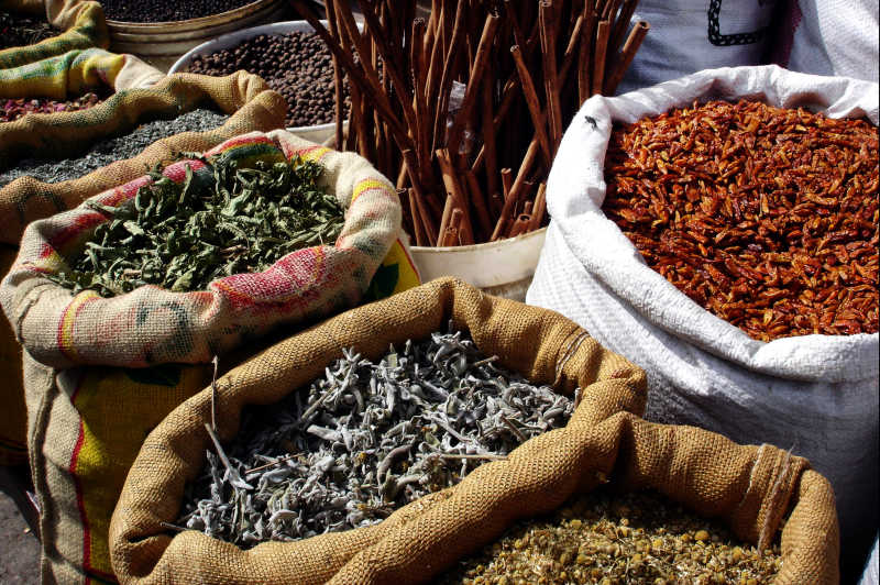 公开市场上的香料