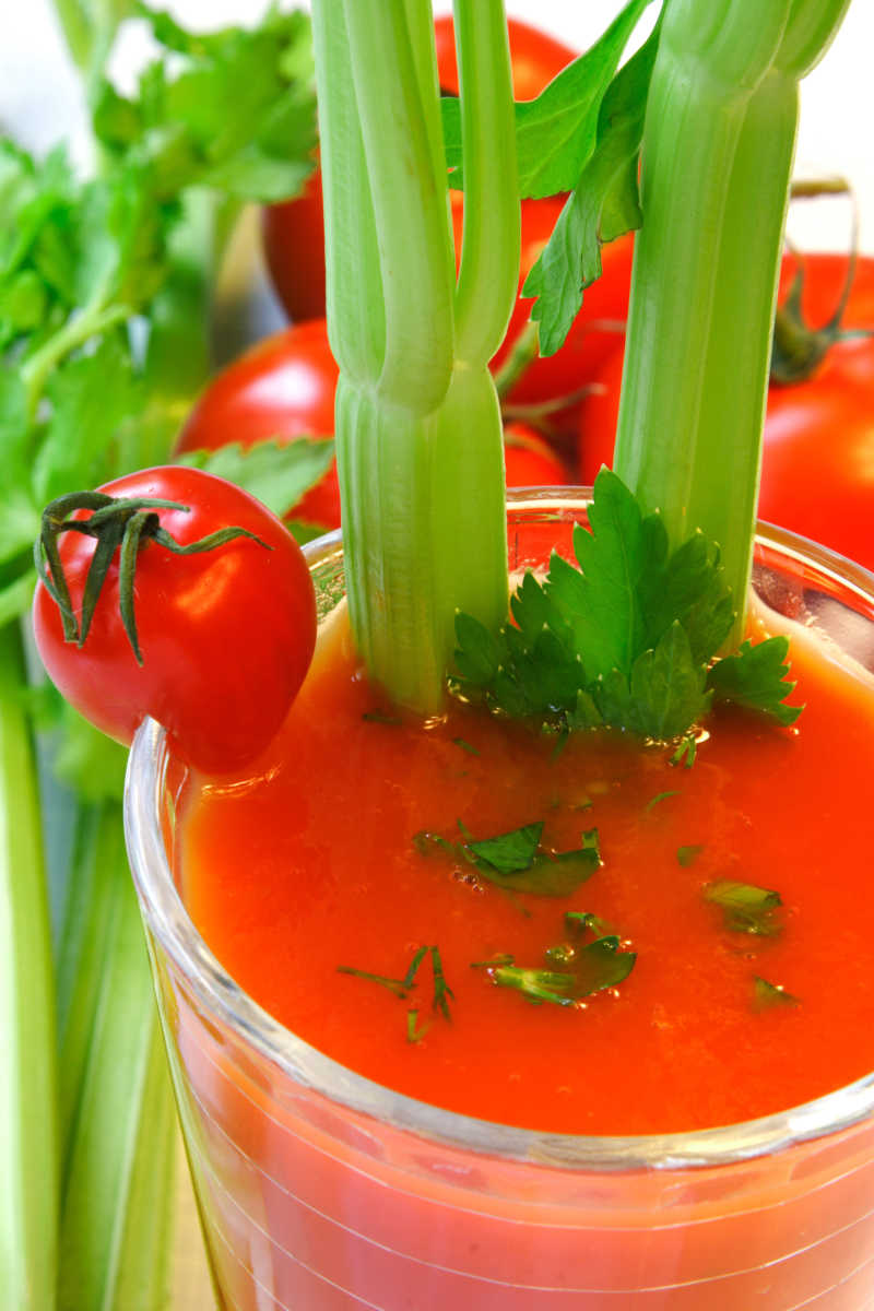 番茄蔬菜鸡尾酒