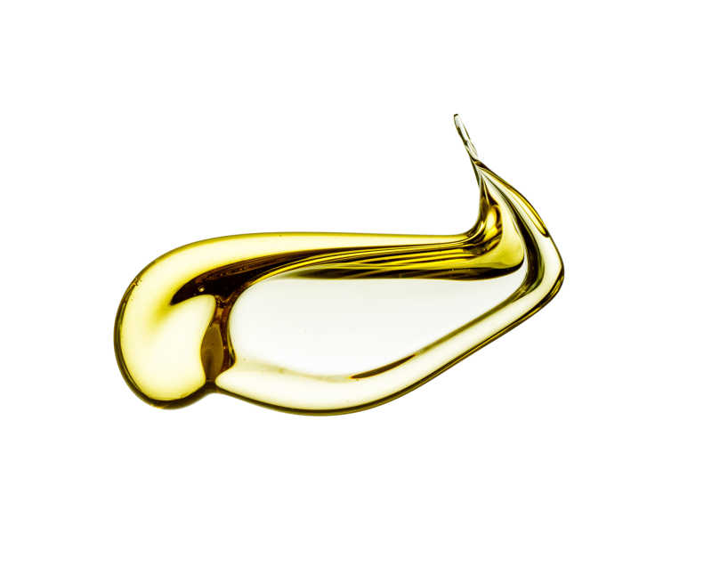 油形成的艺术形状