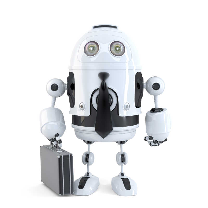 打领带的机器人