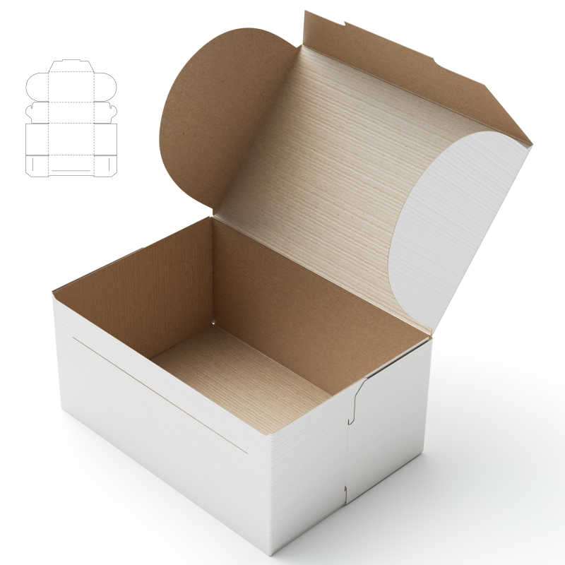 带说明的包装盒