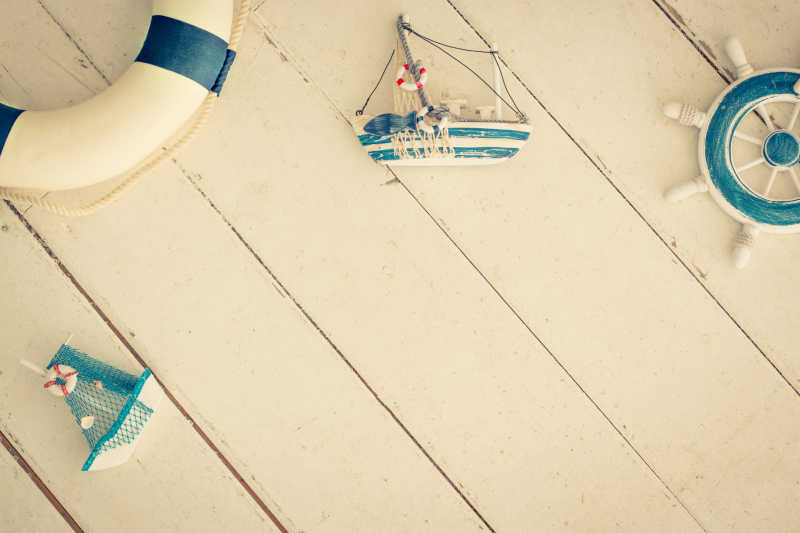 汽艇船的模拟玩具