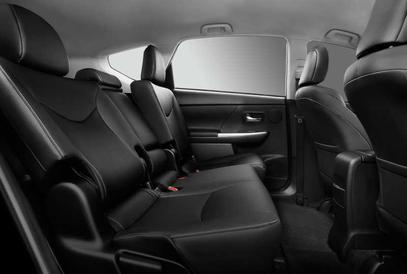 汽车后排座椅内饰