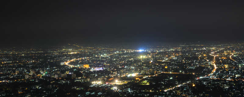 城市夜景图片 夜晚城市上空夜景素材 高清图片 摄影照片 寻图免费打包下载