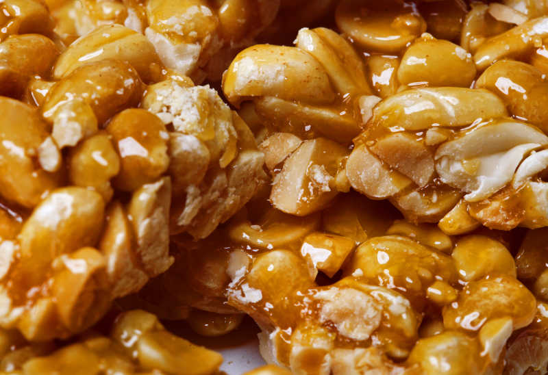 花生制作的零食