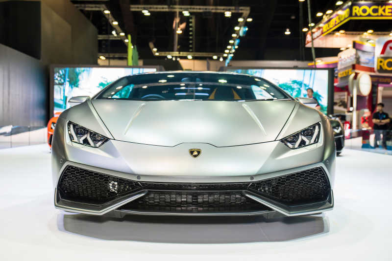 第三十六曼谷国际车展上的展示车辆