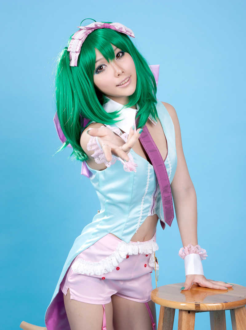 角色扮演日本人物的女孩