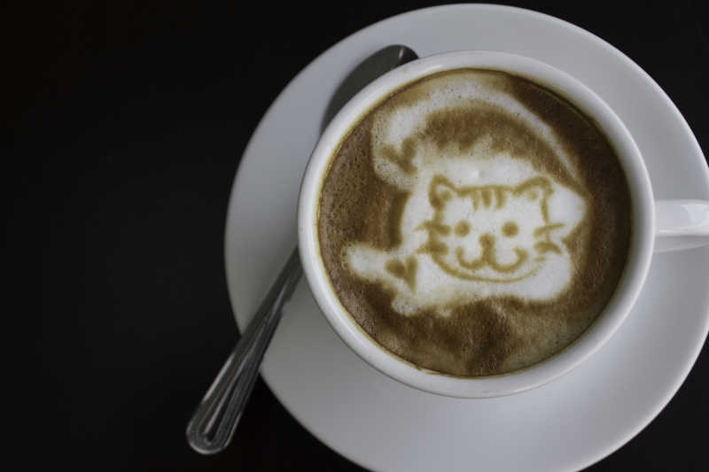 小老虎拉花咖啡