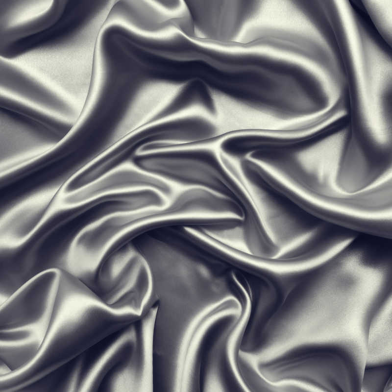 光滑的丝质材料特写