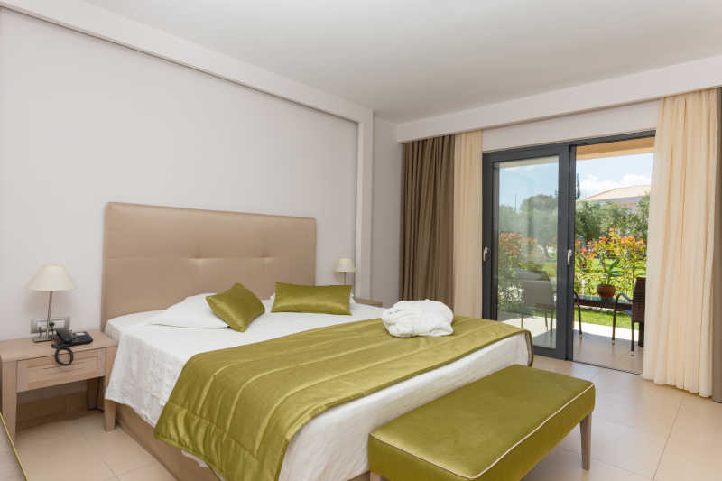 酒店里的一间双人房