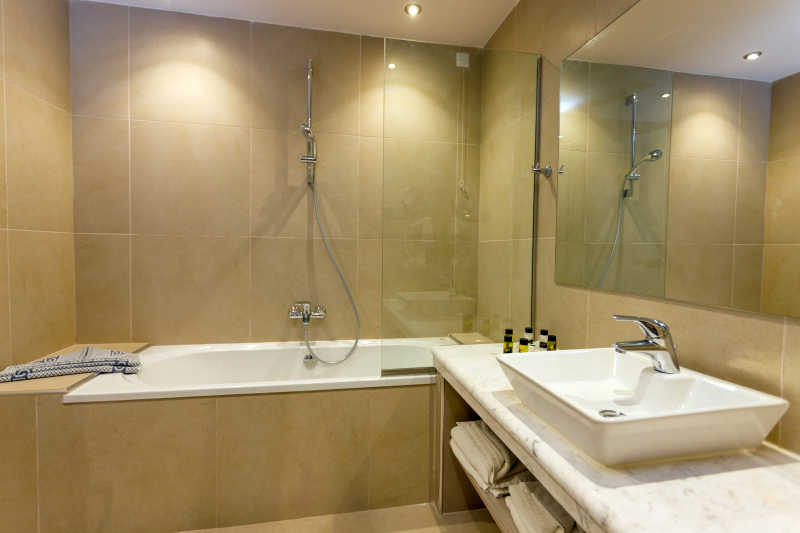 相当豪华的浴室