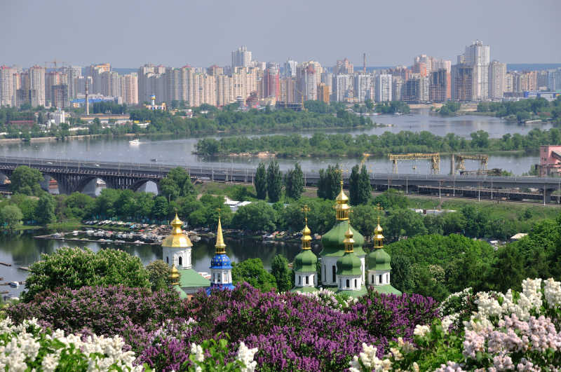 乌克兰基辅市户外美景