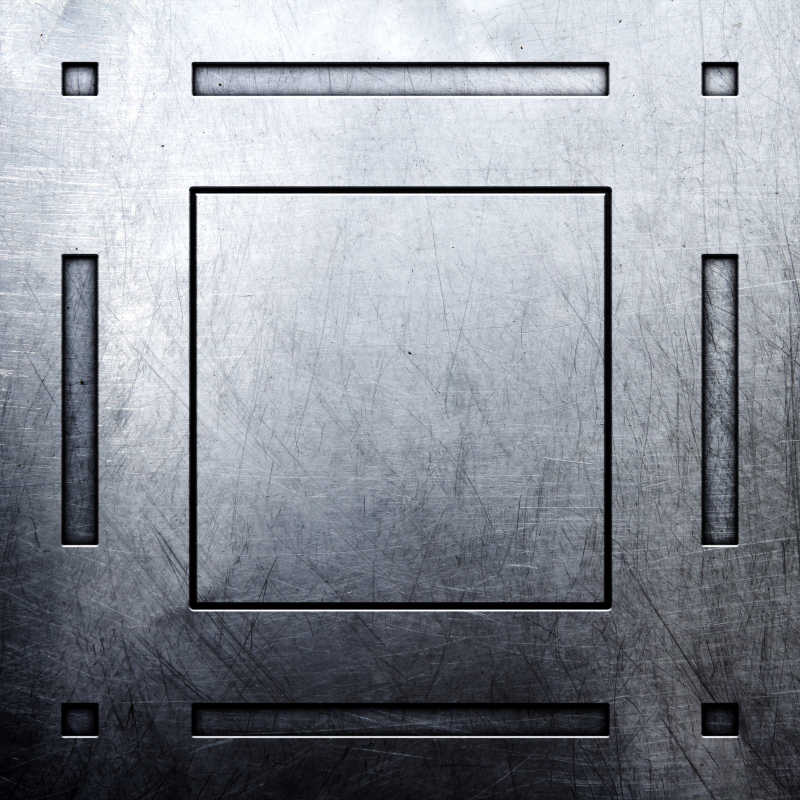 有很多划痕的金属背景