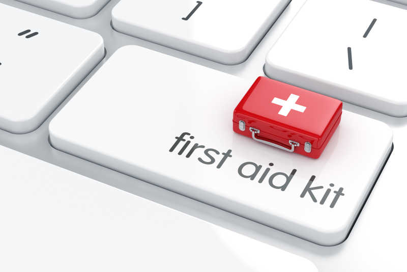 键盘上的急救包