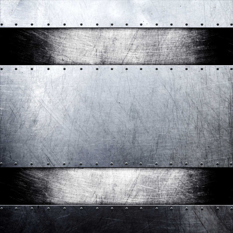 黑灰白色金属背景