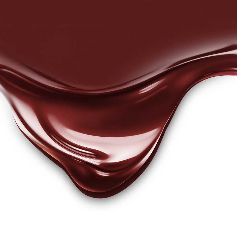 白底巧克力液体