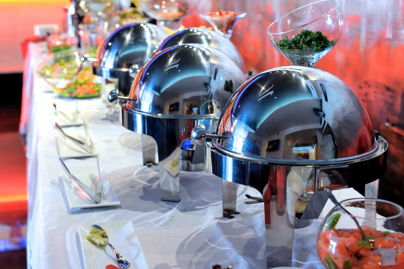 餐厅的自助餐