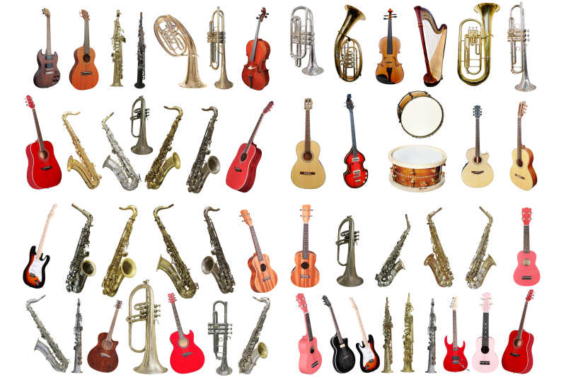 小型乐器种类大全图片