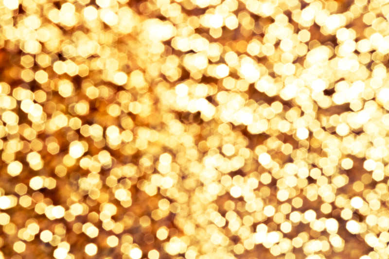 金色的虚化背景