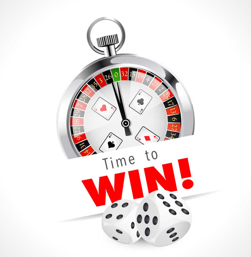 秒表旁边的两个骰子